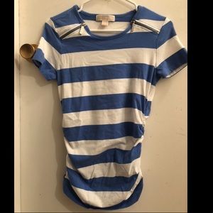 SOLD Michael Kors top with zippers